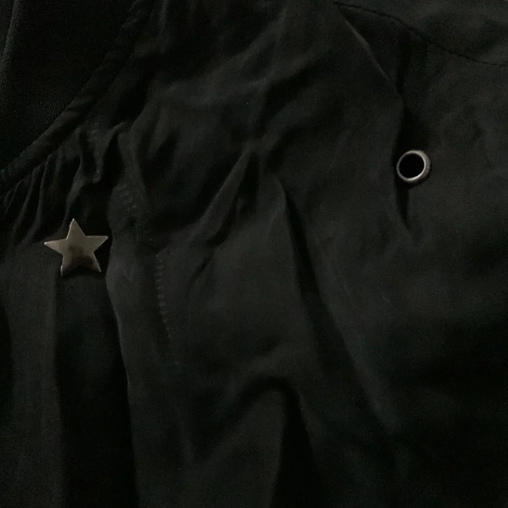 Rails Ace Bomber Jacket in Black & Studded - Picture 7 of 10